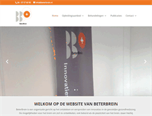 Tablet Screenshot of beterbrein.nl